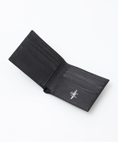 SHIPS(シップス)の「【SHIPS別注】ETTINGER: モロッコレザー ウォレット(名刺入れ・メンズ・ブラック・ONE SIZE)」の4枚目の写真