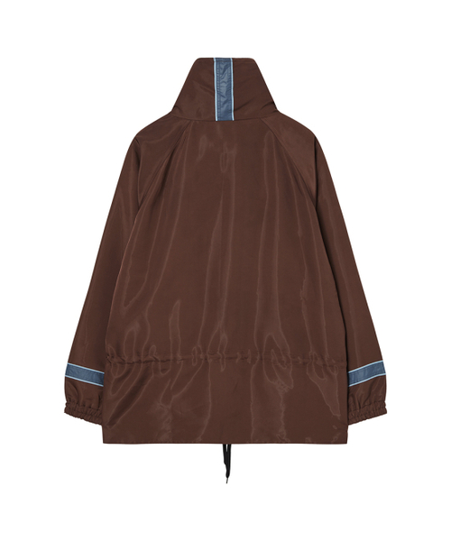 NYXX(エヌワイエックスエックス)の「LACE UP ANORAK JACKET BROWN(ナイロンジャケット・レディース・その他・SMALL/MEDIUM)」の3枚目の写真