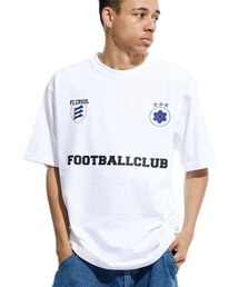 FCクリームソーダラップ 半袖Tシャツ ホワイト ブラック