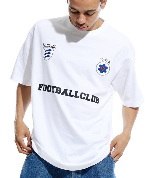 CREAM SODA LAB(クリームソーダラボ)の「FCクリームソーダラップ 半袖Tシャツ ホワイト ブラック(Tシャツ/カットソー・メンズ・その他・MEDIUM/LARGE/X-LARGE/XX-LARGE)」の2枚目の写真