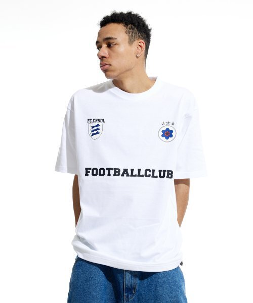 CREAM SODA LAB(クリームソーダラボ)の「FCクリームソーダラップ 半袖Tシャツ ホワイト ブラック(Tシャツ/カットソー・メンズ・その他・MEDIUM/LARGE/X-LARGE/XX-LARGE)」の3枚目の写真