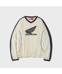 Honda Sporty Line Track nylon Long sleeve_Ivory
