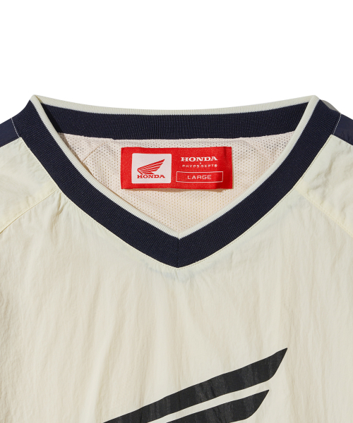 PHYPS MOTORCYCLE(フィップスモーターサイクル)の「Honda Sporty Line Track nylon Long sleeve_Ivory(Tシャツ/カットソー・レディース・その他・SMALL/MEDIUM/LARGE/X-LARGE)」の4枚目の写真