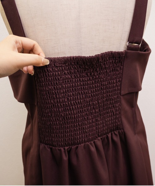 CLETTE(クレット)の「CLETTEオリジナルフロントボタンフラップワンピース(ワンピース・レディース・ブラック/ワイン/ベージュ・4L/3L/LL)」の17枚目の写真