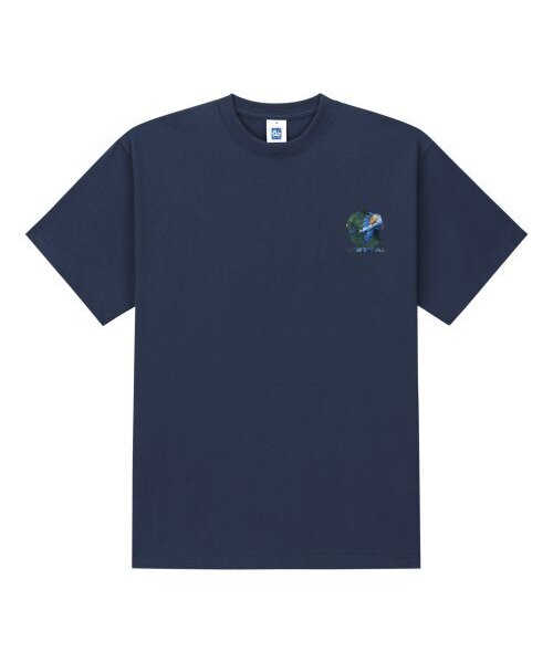 RADINEO(ラディネオ)の「バーチャルフラワー半袖Tシャツネイビー(Tシャツ/カットソー・メンズ・その他・LARGE/MEDIUM/SMALL/X-LARGE)」の2枚目の写真