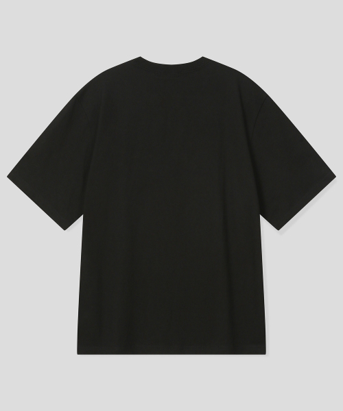 SLOW RECORD HOUSE(スローレコードハウス)の「ポルカドットスターティーシャツ_ブラック(Tシャツ/カットソー・レディース・その他・MEDIUM/SMALL)」の2枚目の写真