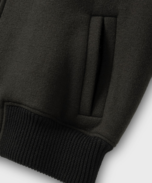 NONBLANK（ノンブランク）の「ニットカラーウールブレンドショートジャケット_DARK GREY（その他アウター・メンズ・チャコール・LARGE/MEDIUM/X-LARGE）」の9枚目の写真