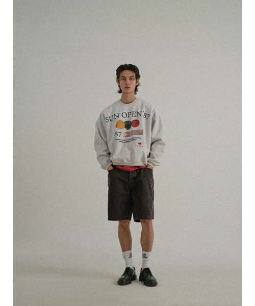 SUNDAY FRUIT MARKET(サンデーフルーツマーケット)の「OPEN SUN CREW PINK(スウェット・メンズ・その他・MEDIUM/LARGE/SMALL)」の7枚目の写真