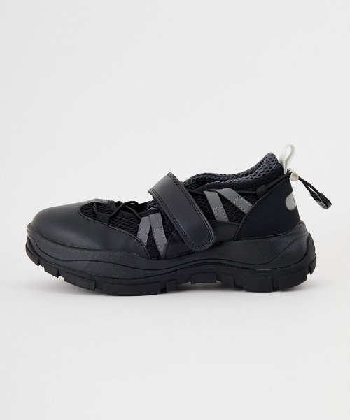 【入手困難】Rockfish Weatherwea/ベルクロスニーカー/ブラック Rockfish Weatherwear（ロックフィッシュウェザーウェア） ロック