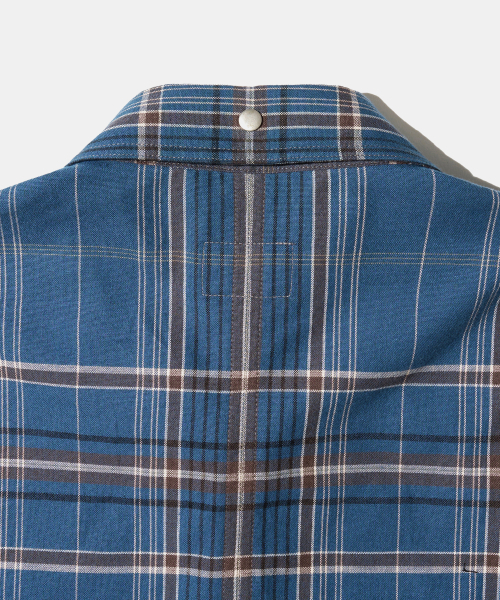 Diamond Layla(ダイアモンドレイラ)の「Rusty Lake Check Shirt S181(シャツ/ブラウス・メンズ・ネイビー・MEDIUM/LARGE/X-LARGE/XX-LARGE)」の7枚目の写真
