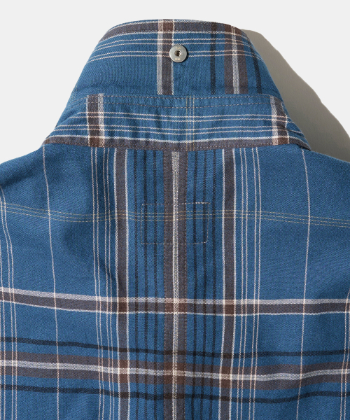 Diamond Layla(ダイアモンドレイラ)の「Rusty Lake Check Shirt S181(シャツ/ブラウス・メンズ・ネイビー・MEDIUM/LARGE/X-LARGE/XX-LARGE)」の8枚目の写真