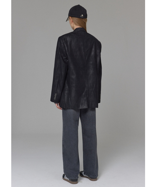 BUTTON UP(ボタンアップ)の「グレーウォッシュセミワイド起毛デニム(デニムパンツ・レディース・その他・SMALL/MEDIUM/LARGE)」の6枚目の写真