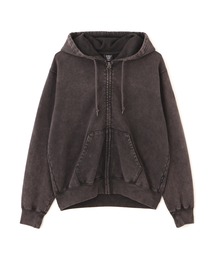 ACID WASH ZIP UP HOODIE / アシッドウォッシュ ジップアップ フーディ / AVIREX / アヴィレックス