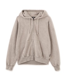 ACID WASH ZIP UP HOODIE / アシッドウォッシュ ジップアップ フーディ / AVIREX / アヴィレックス