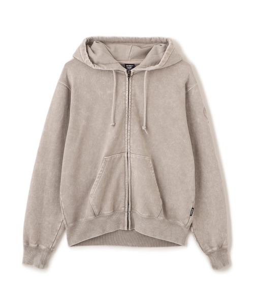 AVIREX(アヴィレックス)の「ACID WASH ZIP UP HOODIE / アシッドウォッシュ ジップアップ フーディ / AVIREX / アヴィレックス(パーカー・メンズ・チャコール/ライトグレー・X-LARGE/XX-LARGE/MEDIUM/LARGE)」の8枚目の写真