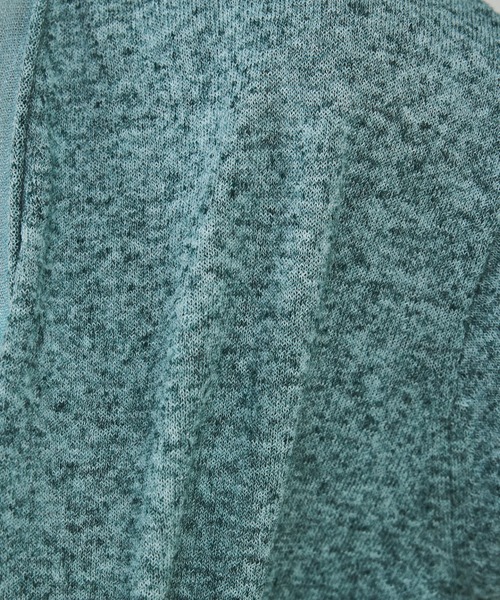 qualite（カリテ）の「シアーミックスカーディガン/春服/夏服/羽織り/オフィスカジュアル（カーディガン/ボレロ・レディース・ライトベージュ/グレー/グリーン・フリー）」の18枚目の写真