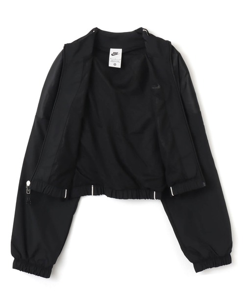NIKE(ナイキ)の「NIKE AS W NSW SHRUNKEN TRK JKT MOD / ナイキ ウィメンズ NSW シュランクン トラック ジャケット モッド 【SP】(その他アウター・レディース・ブラック/グリーン・S/L/M)」の6枚目の写真