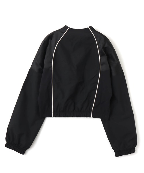 NIKE(ナイキ)の「NIKE AS W NSW SHRUNKEN TRK JKT MOD / ナイキ ウィメンズ NSW シュランクン トラック ジャケット モッド 【SP】(その他アウター・レディース・ブラック/グリーン・S/L/M)」の9枚目の写真