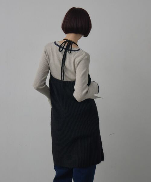 kivi（キヴィ）の「ホルターニットワンピース（ワンピース・レディース・チャコールグレー/ブラック/ブラウン・FREE）」の18枚目の写真