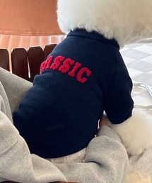 Dalfwin（ダールフィン）の「ペットウェア CLASSICサガラ刺繍ロゴスウェット（ペットウェア）」