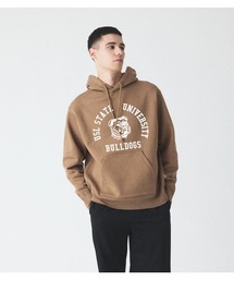【UN-USELESS】アンユースレス/ USL BULLDOGS HOODED SWKNIT