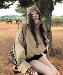 inst.ALL（インストール）の「スタンドスプリングダブルショートコート（その他アウター）」