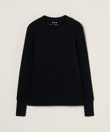 three dots（スリードッツ）の「スフレコットン ロングスリーブ（Tシャツ/カットソー）」