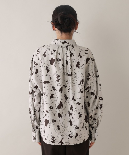 RAGEBLUE（レイジブルー）の「アニマル柄シャツ/セットアップ対応（シャツ/ブラウス・レディース・ブラウン系2・FREE）」の10枚目の写真