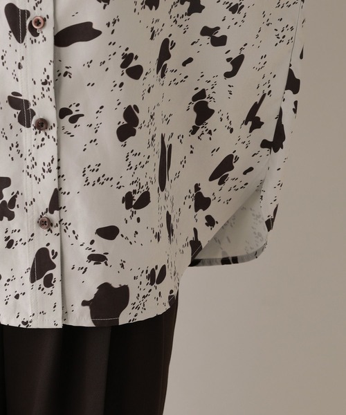 RAGEBLUE（レイジブルー）の「アニマル柄シャツ/セットアップ対応（シャツ/ブラウス・レディース・ブラウン系2・FREE）」の13枚目の写真