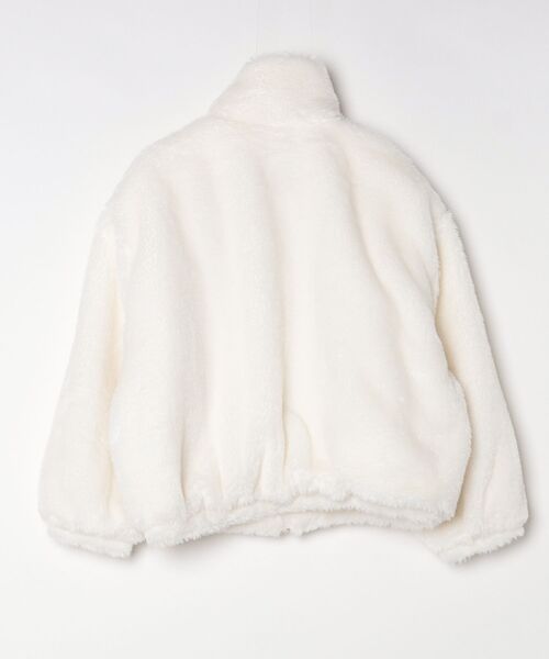 FREE STYLISTS（フリー スタイリスト）の「YUGA_YGMC 　Padded boa blouson coat（ブルゾン・レディース・クリーム/ホワイト・FREE）」の3枚目の写真