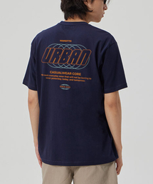 MAKEITTO（メイキット）の「[URBAN LETTERING] CREW NECK TEE_NAVY（Tシャツ/カットソー）」