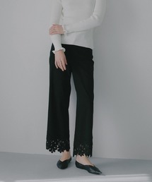 MANOF（マノフ）の「COTTON LACE DOCKING PANTS（デニムパンツ）」