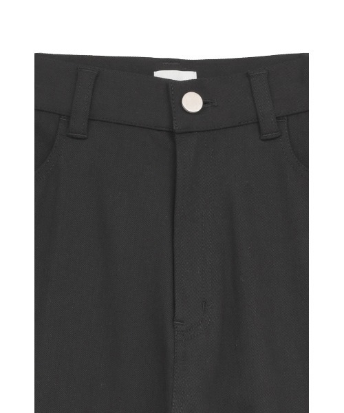 MANOF（マノフ）の「COTTON LACE DOCKING PANTS（デニムパンツ・レディース・ホワイト/ブラック・M/S）」の9枚目の写真