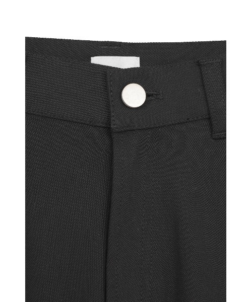 MANOF（マノフ）の「COTTON LACE DOCKING PANTS（デニムパンツ・レディース・ホワイト/ブラック・M/S）」の10枚目の写真