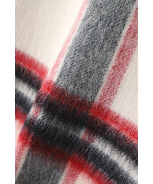 セール】アルパカシャギーチェックワンピース（ジャンパースカート