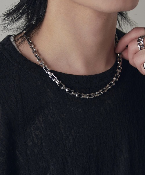 Ah Necklace 06 / ハードリンクネックレス（ネックレス）｜Lui's