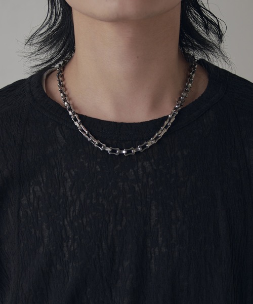 Lui's(ルイス)の「Ah Necklace 06 / ハードリンクネックレス(ネックレス・レディース・シルバー・FREE)」の6枚目の写真