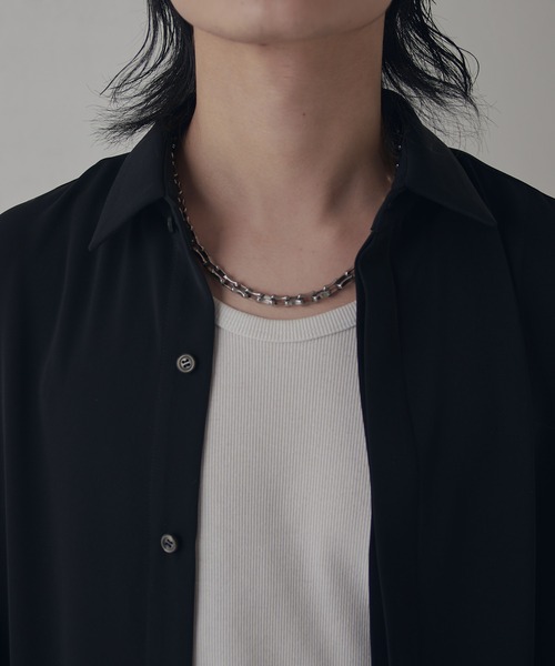 Lui's(ルイス)の「Ah Necklace 06 / ハードリンクネックレス(ネックレス・レディース・シルバー・FREE)」の11枚目の写真