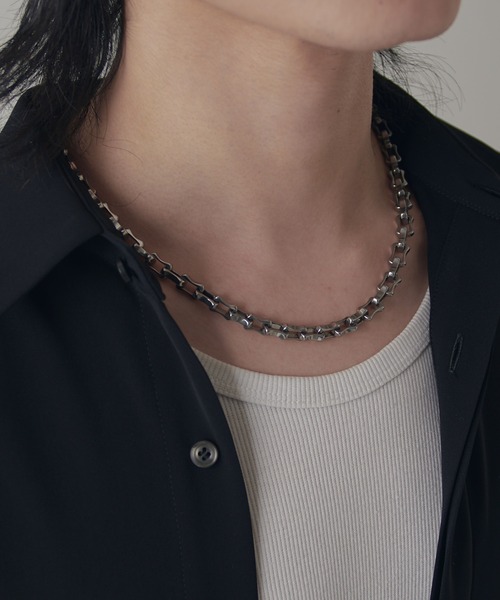 Lui's(ルイス)の「Ah Necklace 06 / ハードリンクネックレス(ネックレス・レディース・シルバー・FREE)」の12枚目の写真