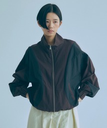 EN NEUME（エンノイム）の「Washed Taffeta Bicolor Oversize Blouson（ブルゾン）」