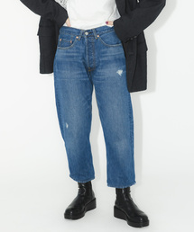 Bonum（ボナム）の「《追加2》テーパードデニム5ポケットパンツ（デニムパンツ）」