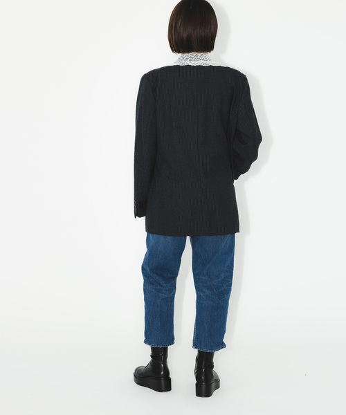 Bonum(ボナム)の「《追加2》テーパードデニム5ポケットパンツ(デニムパンツ・レディース・コバルトブルー/ネイビー・26/32/30/28)」の17枚目の写真