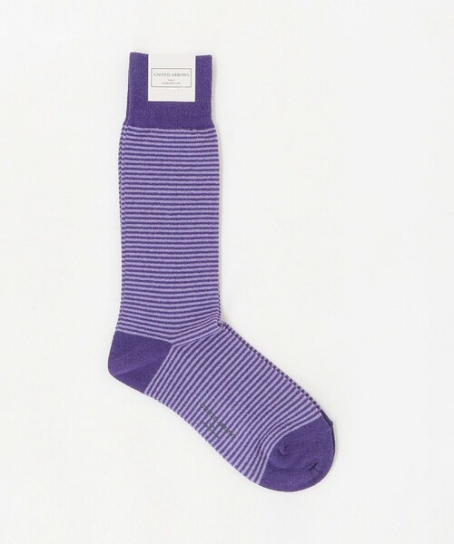 At Last ボーダーソックス ボーダー ソックス（ソックス/靴下）｜UNITED ARROWS（ユナイテッド