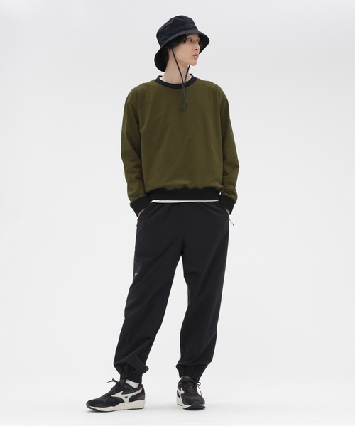 MARGARET HOWELL（マーガレットハウエル）の「WATER REPELENT NYLON POPLIN（ハット・レディース・ネイビー/カーキ・FREE）」の6枚目の写真