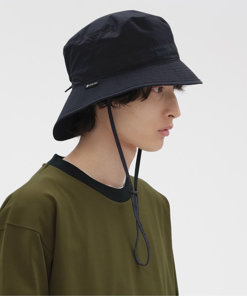 MARGARET HOWELL（マーガレットハウエル）の「WATER REPELENT NYLON POPLIN（ハット・レディース・ネイビー/カーキ・FREE）」の8枚目の写真