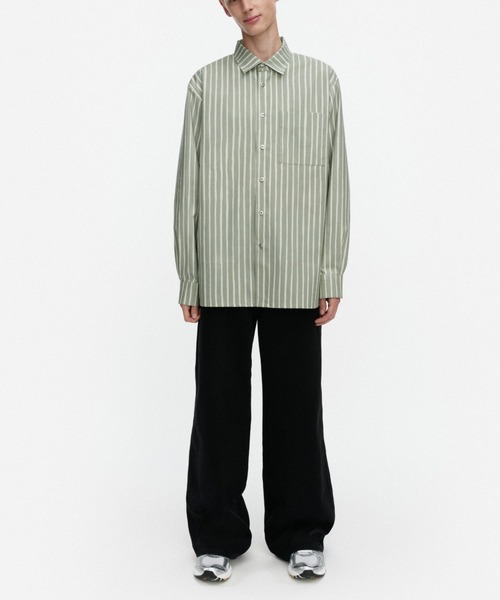 marimekko（マリメッコ）の「【kioski】 Piccolo / Jokapoika  shirt（シャツ/ブラウス・レディース・ライトピンク/ブラック/ライトグリーン/レッド/ネイビー・X-SMALL/SMALL/MEDIUM/LARGE/X-LARGE）」の3枚目の写真