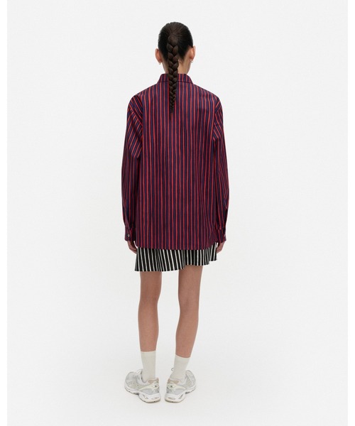 marimekko（マリメッコ）の「【kioski】 Piccolo / Jokapoika  shirt（シャツ/ブラウス・レディース・ライトピンク/ブラック/ライトグリーン/レッド/ネイビー・X-SMALL/SMALL/MEDIUM/LARGE/X-LARGE）」の11枚目の写真