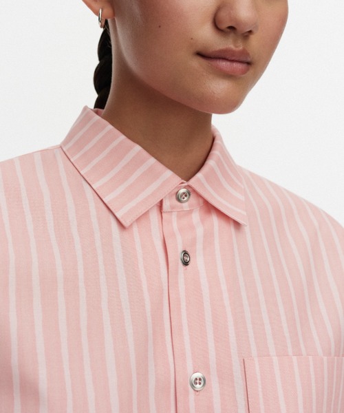 marimekko（マリメッコ）の「【kioski】 Piccolo / Jokapoika  shirt（シャツ/ブラウス・レディース・ライトピンク/ブラック/ライトグリーン/レッド/ネイビー・X-SMALL/SMALL/MEDIUM/LARGE/X-LARGE）」の19枚目の写真