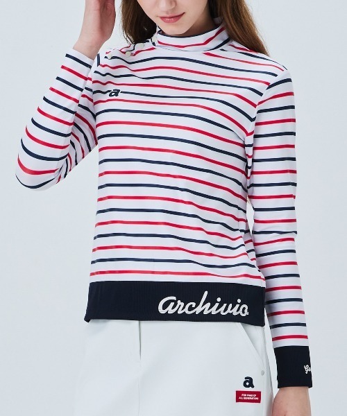 archivio(アルチビオ)の「<LADIES>マリン釦ボーダープルオーバー(その他トップス・レディース・ブラック/ホワイト/レッド/ネイビー・L/M/S)」の16枚目の写真