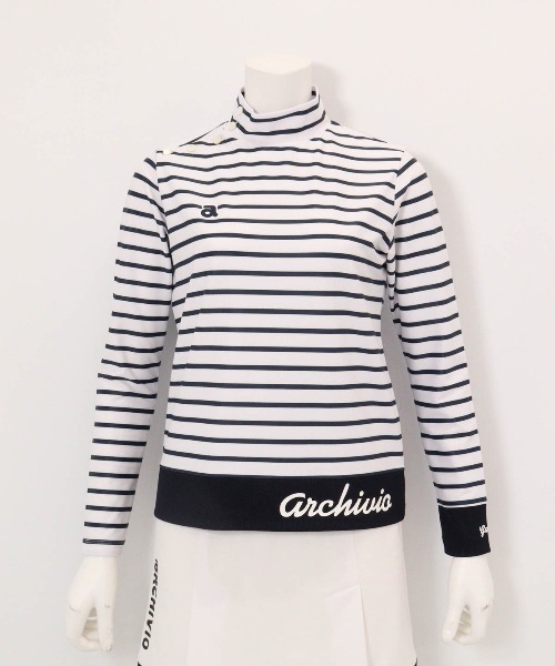 archivio(アルチビオ)の「<LADIES>マリン釦ボーダープルオーバー(その他トップス・レディース・ブラック/ホワイト/レッド/ネイビー・L/M/S)」の5枚目の写真